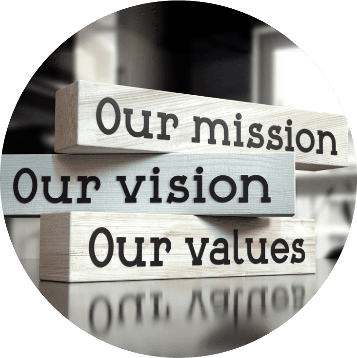 our mission,vision,values